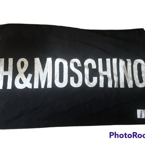 MOSCHINO x H&M 'H&MOSCHINO' Designer Bath Sheet / Beach Towel